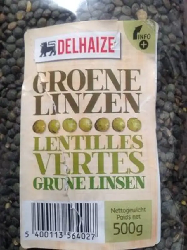 Lentilles Vertes front packaging