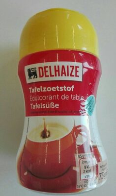 Edulcorant de table front packaging