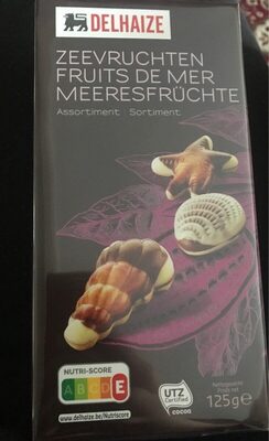 Fruits de mer chocolat