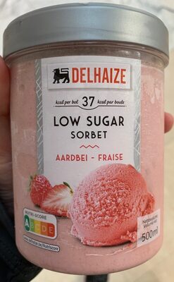 Low Sugar Sorbet - Fraise