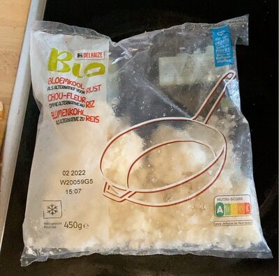 Chou fleur comme alternative au riz