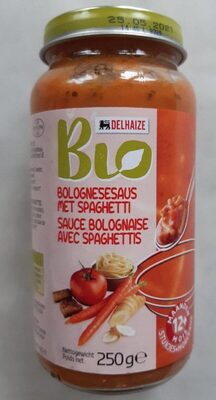 Sauce bolognaise avec spaghettis