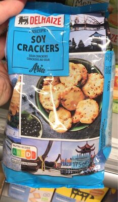 Soy crackers