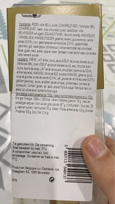 Bombe vanille framboise