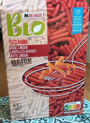 Sedanini lentilles rouges
