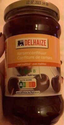 Confirure de cerises front packaging