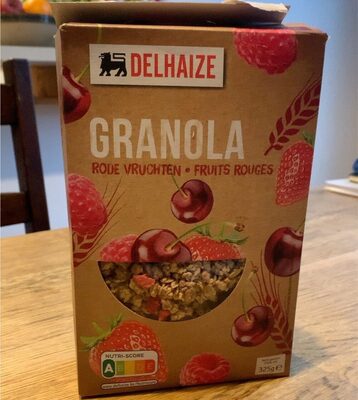 Granola fruits rouges