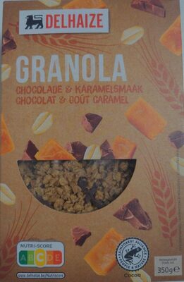 Granola chocolat et caramel
