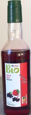 Sirop de grenadine Bio front packaging