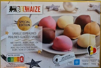 Pralinés glacées vanille