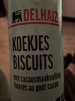 Koekjes Met Cacaosmaakvulling