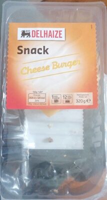 Snack cheese burger
