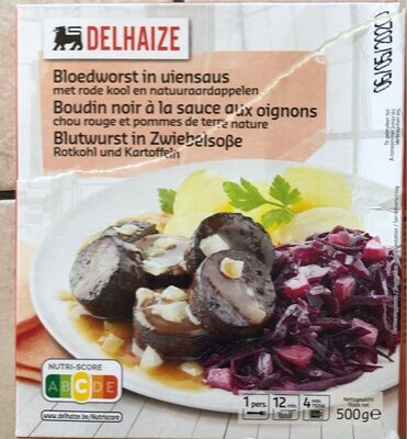 Boudin noir chou rouge front packaging