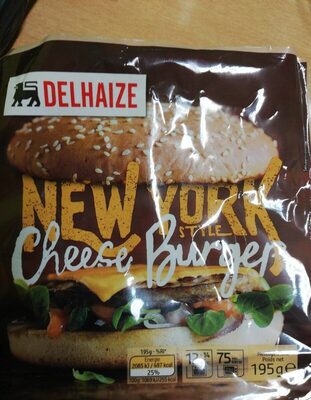 Cheese burger new York style