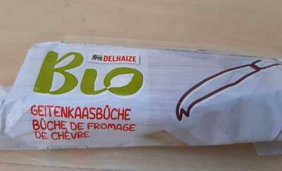Bûche de fromage de chèvre front packaging