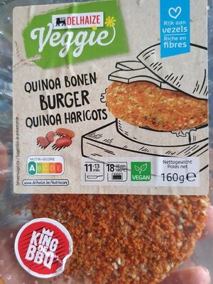 Burger Quinoa Haricots front packaging