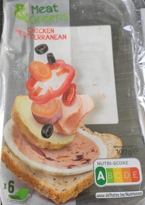 Meat & Greens chicken mediterranean