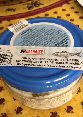 Gemarineerde haringfilethapjes