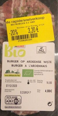 Burger a l’ardennais