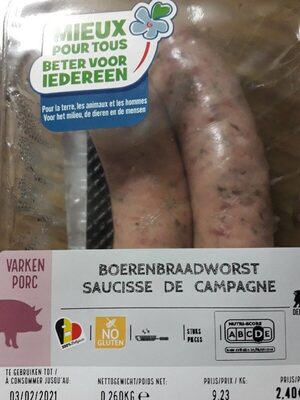 Saucisse de campagne