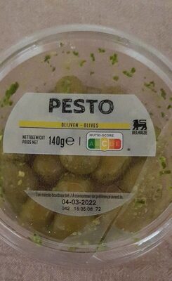 Olive verte pesto