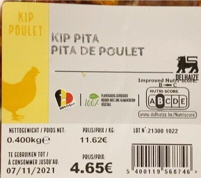 Pita poulet