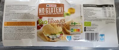 Petits pains bio - sans gluten