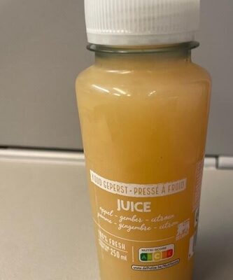 Jus Pomme Gingembre Citron