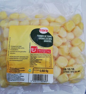 Pommes de terre grenailles mini