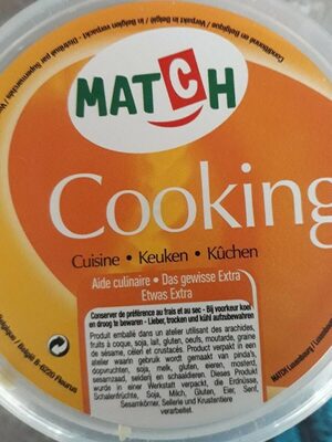 Cooking front packaging