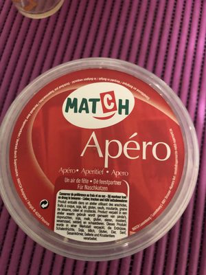 Apéro mendiant avec raisin front packaging