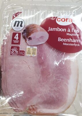 Jambon à l'os magistral front packaging
