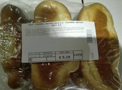 4020 COUGNOL NATURE 100 G X4