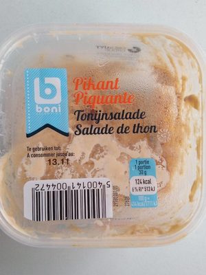 Salade de thon piquante front packaging