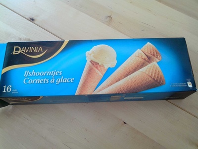 cornets a glace
