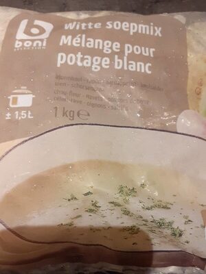 Mélange pour potage blanc