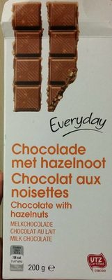 Chocolade met hazelnoot