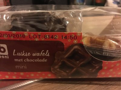 Mini Gaufres de Liège au Chocolat
