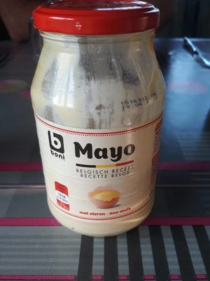 Mayo recette Belge front packaging