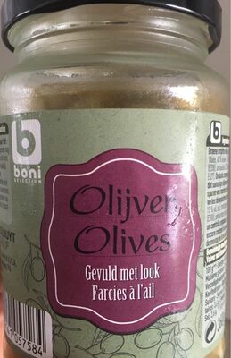 Olives farcies à l'ail