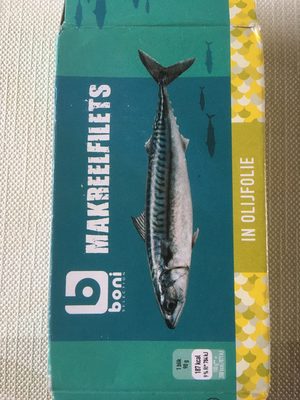 Filet de maquereau a l'huile d'olive