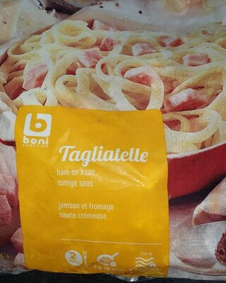 Tagliatelles jambon et fromage