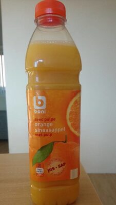 Jus d'orange avec pulpe