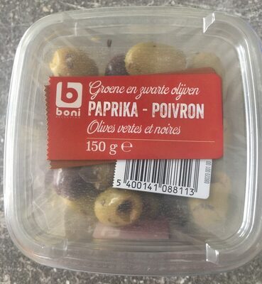 Olives vertes et noires