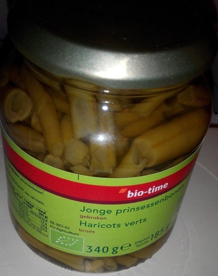 Haricots vert brisés Bio-time