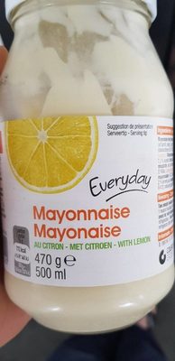 Mayonnaise Everyday au citron front packaging