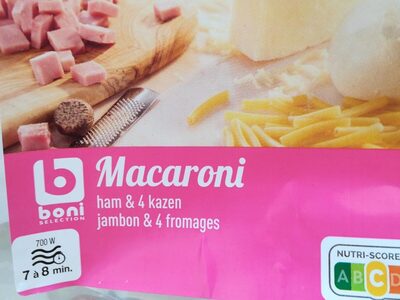 Macaroni jambon fromage