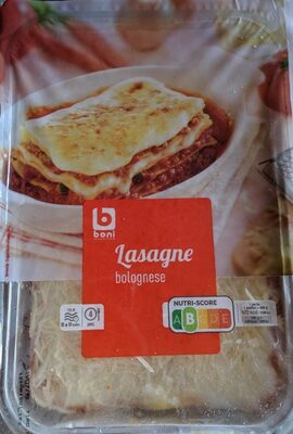 Lasagne front packaging
