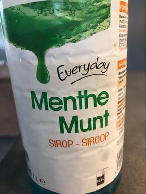 Sirop de menthe