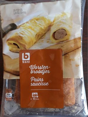 Pains saucisse front packaging
